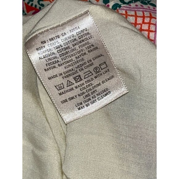 HD In Paris Anthropologie South Island Medallion Print Fit and Flare Dress Sz 6 - Picture 9 of 9